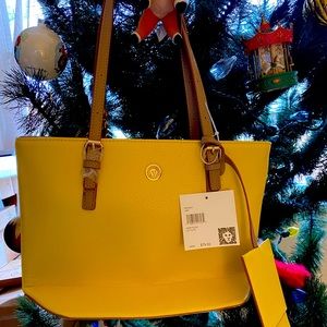 Anne Klein yellow bag